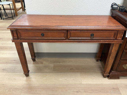 Wooden Console Table w/2 Drawers