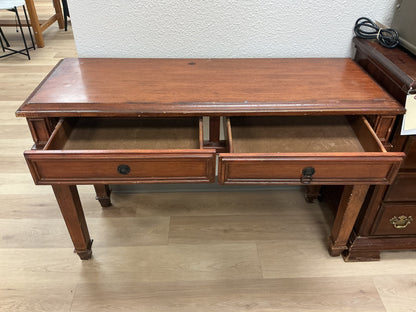 Wooden Console Table w/2 Drawers