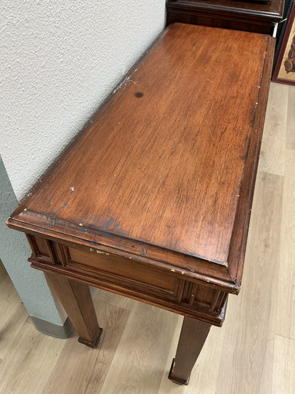 Wooden Console Table w/2 Drawers