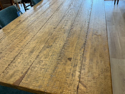 Anderia 96” Pine Wood Dining Table