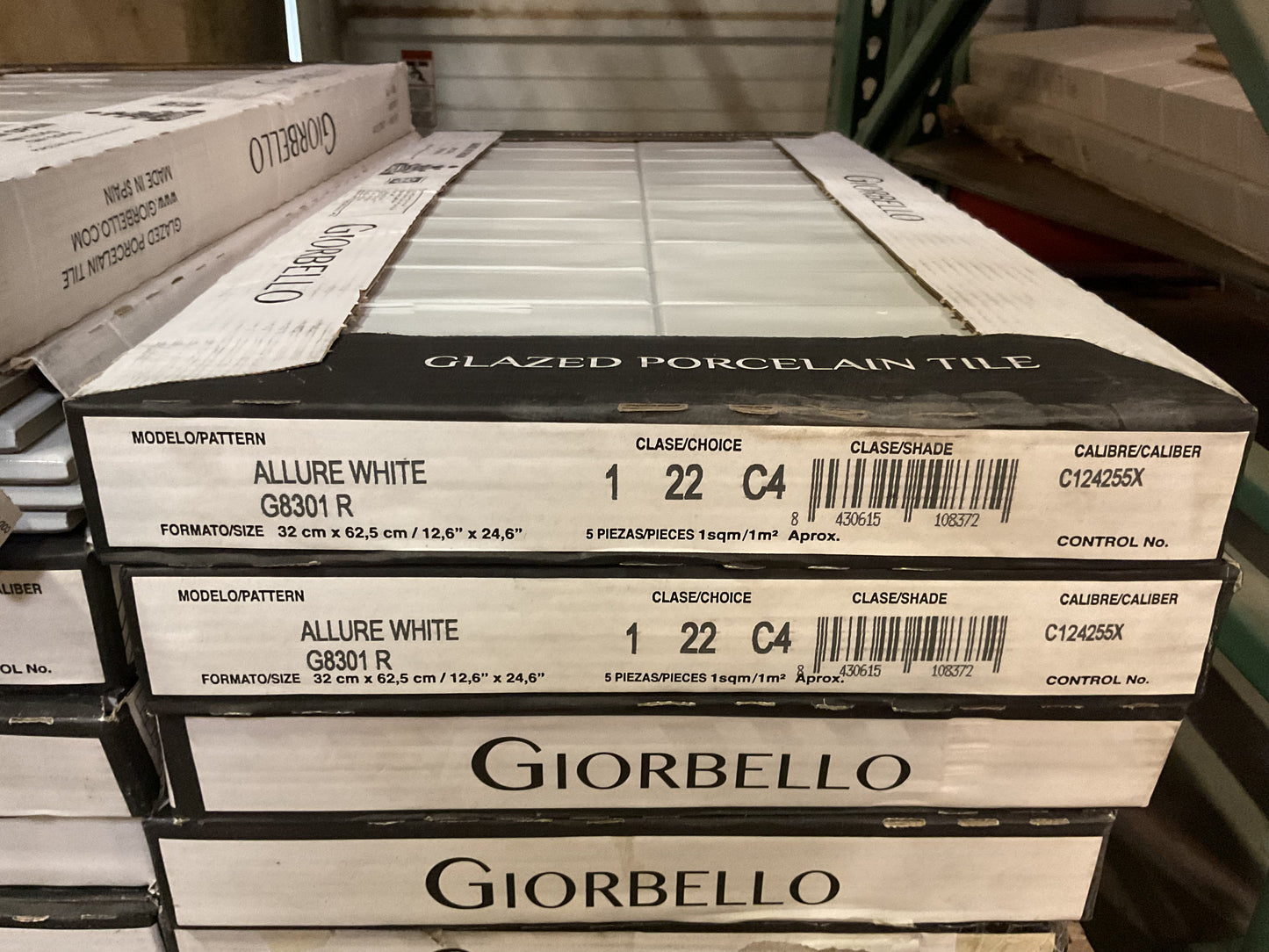 Giorbello Spanish Allure 12” x 24” x 9mm Porcelain Tile