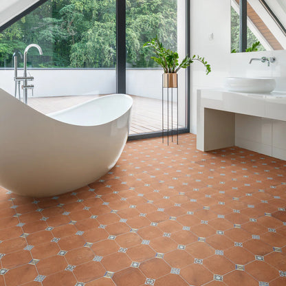 Manises Decor Cuero 13” x 13” Porcelain Tile