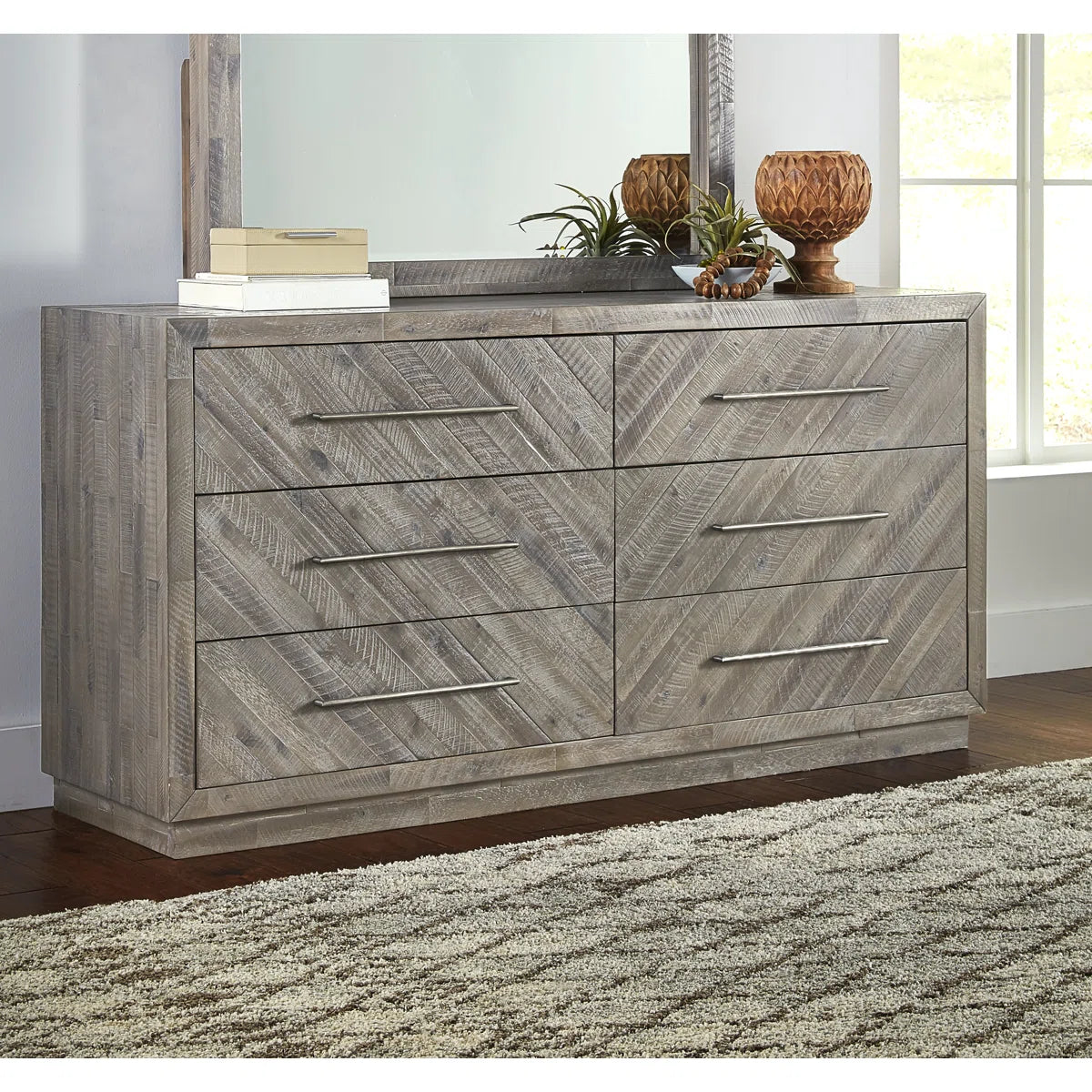 Kymar 72” 6-Drawer Dresser