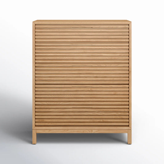 Finnian 5 Drawer Wood Dresser