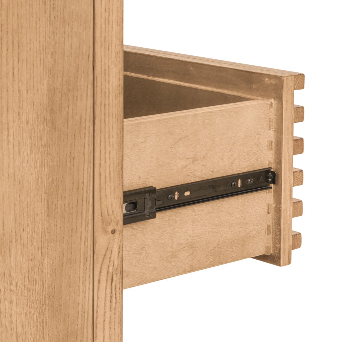Finnian 5 Drawer Wood Dresser