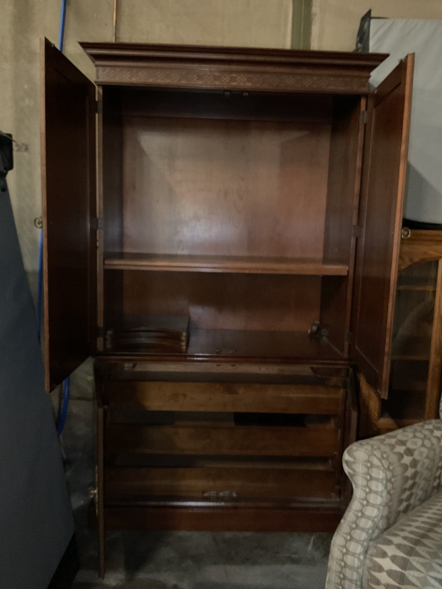 Broyhill Solid Cherry Italian Armoire