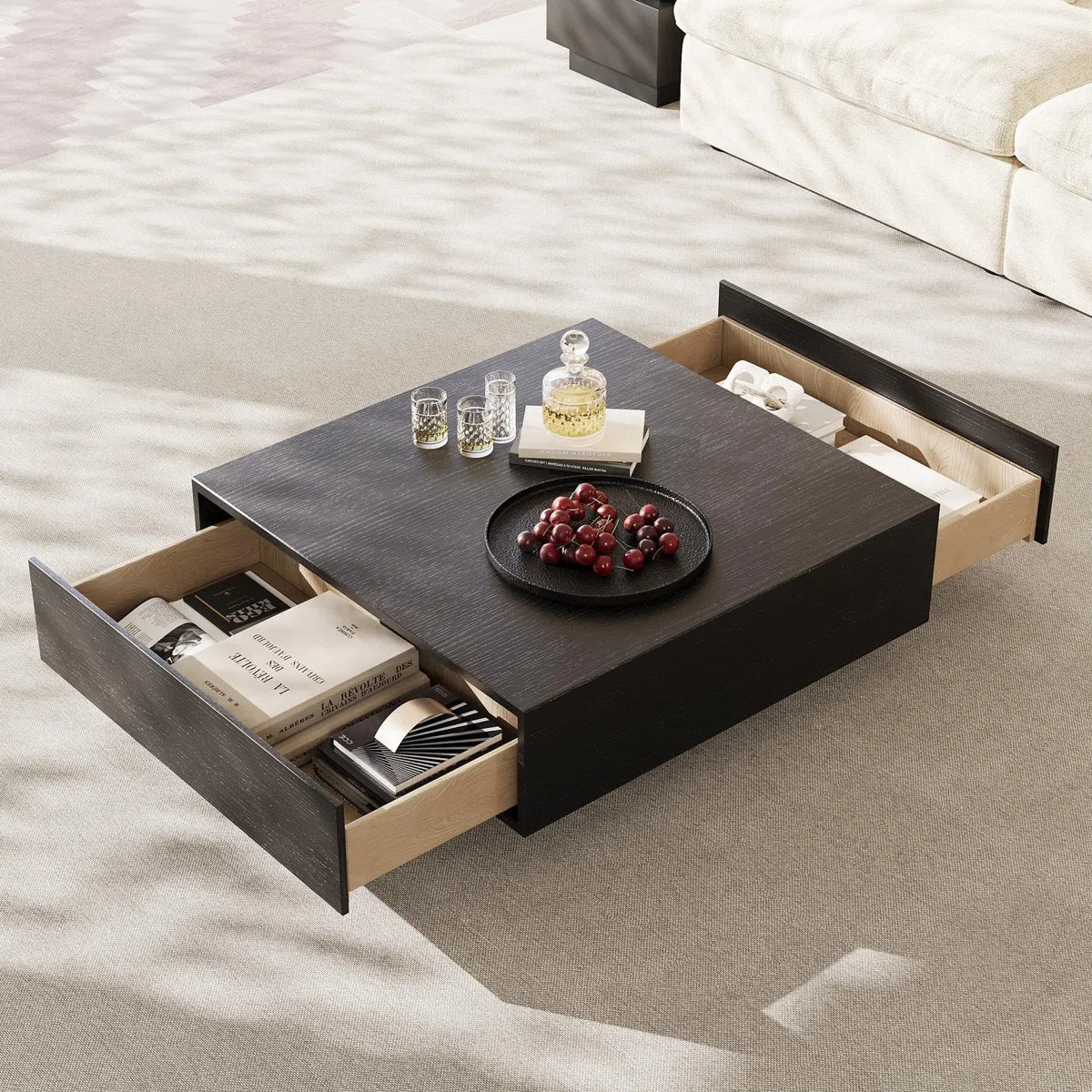 Cristyle Wood Coffee Table w/Drawers