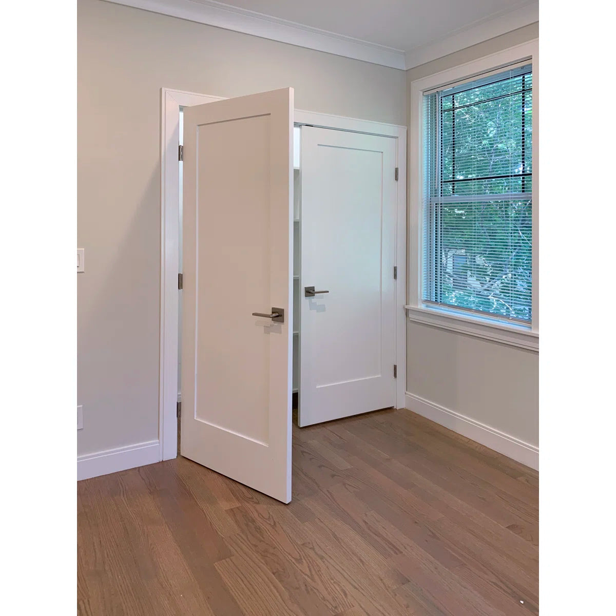 Newton Solid Core Double Pre-hung French Door (60” x 80”)
