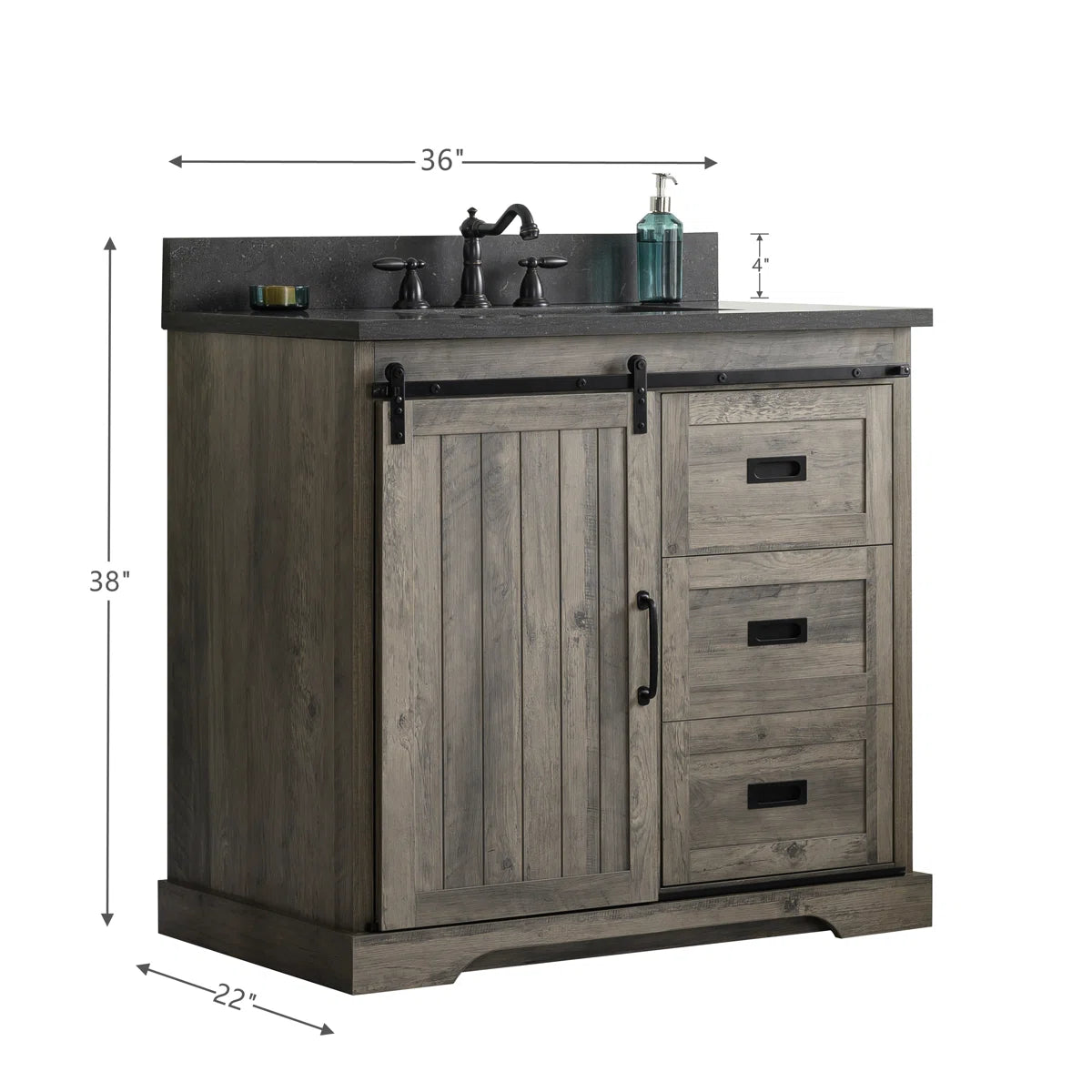 Cayden 36” Single Bathroom Vanity