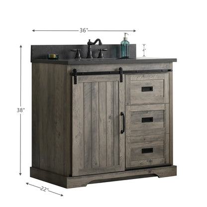 Cayden 36” Single Bathroom Vanity