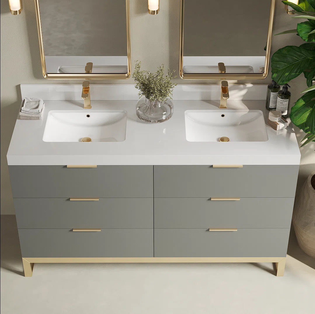 Haldon 60” Double Bath Vanity